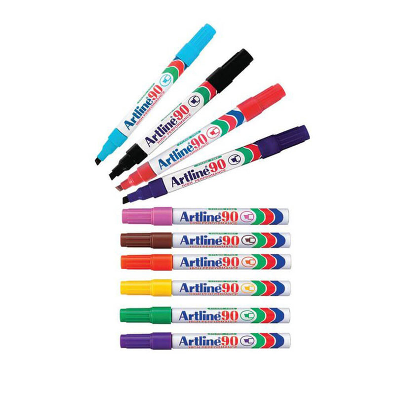 Artline Permanent Marker 5mm Chisel