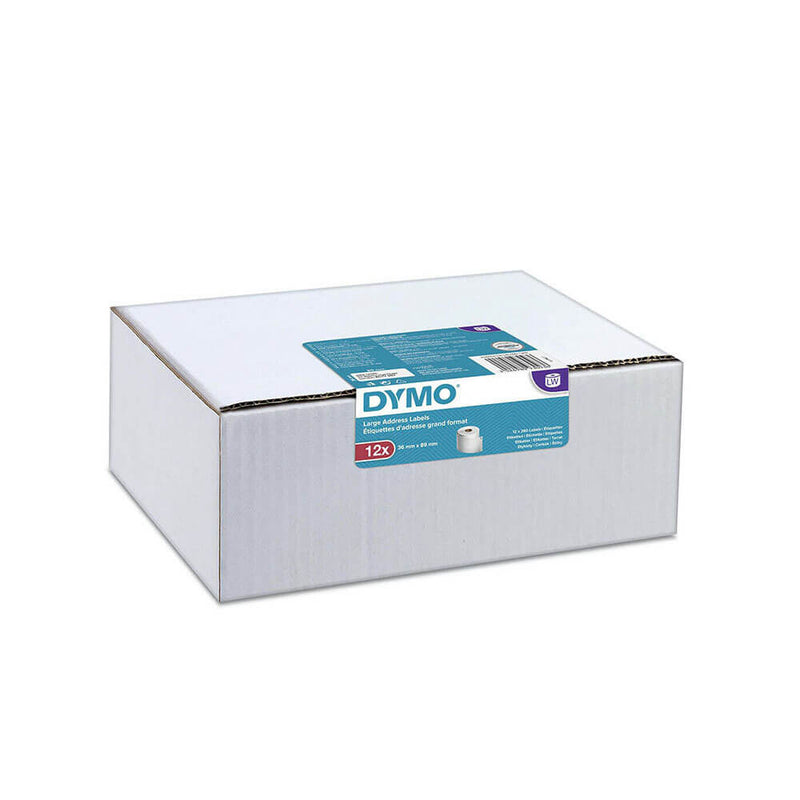 Dymo Large Address Paper Label 36x89mm White