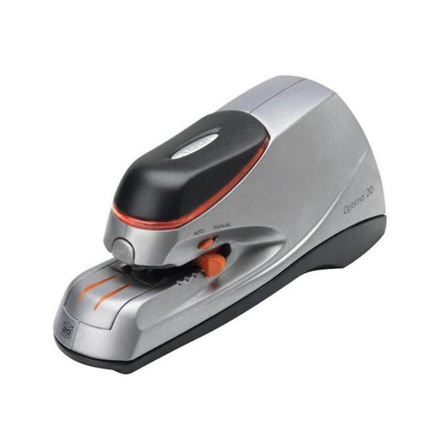 Optima 20 Electric Stapler (Silver/Black)