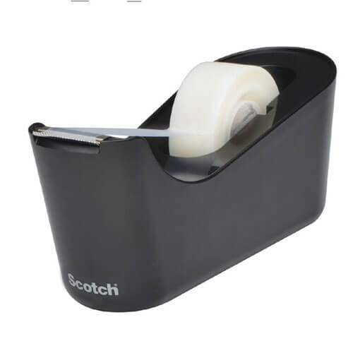 Scotch Desktop Tape Dispenser (Black)