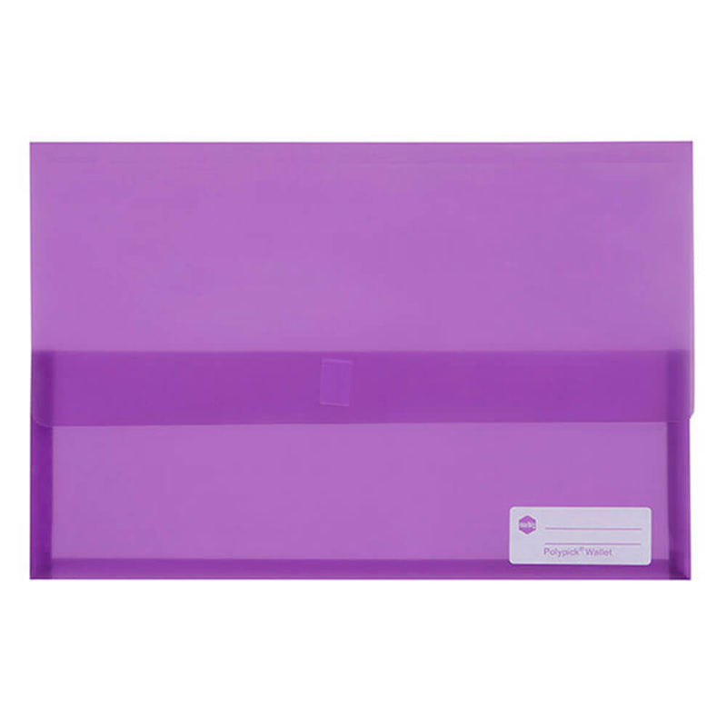 Marbig Translucent Document Wallet (Foolscap)