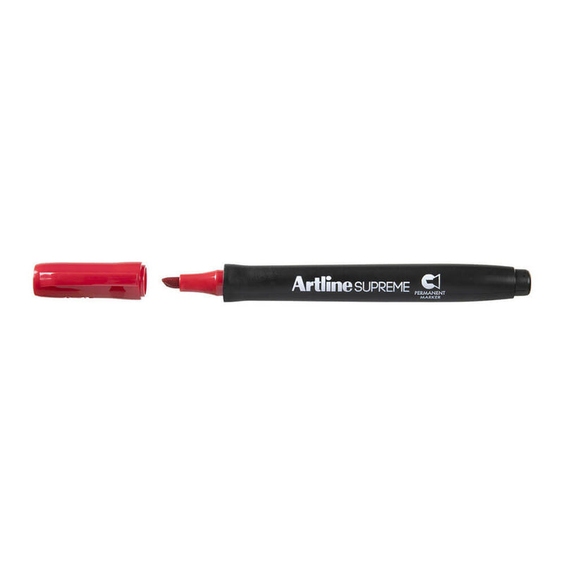 Artline Supreme 2.5mm Chisel Tip Marker 12pcs