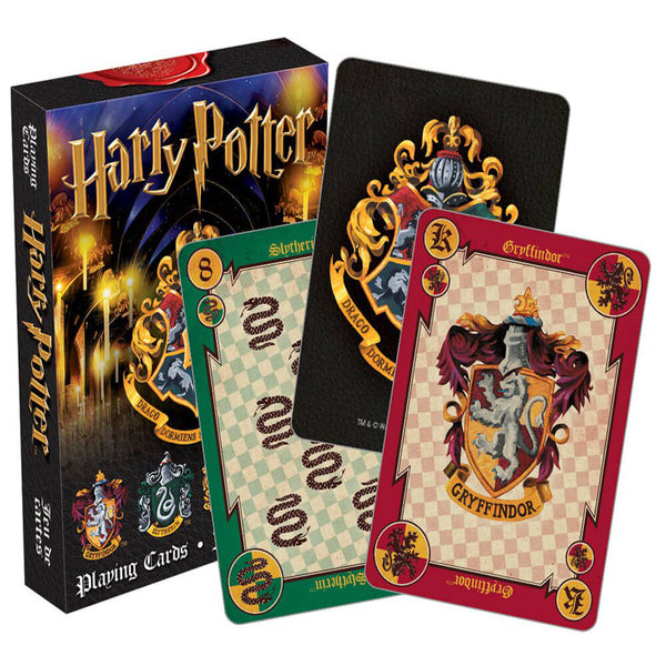 Harry Potter House Crests Playing Cards